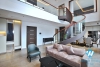 A luxurious duplex 3 bedrooms apartment for rent in Tay Ho area